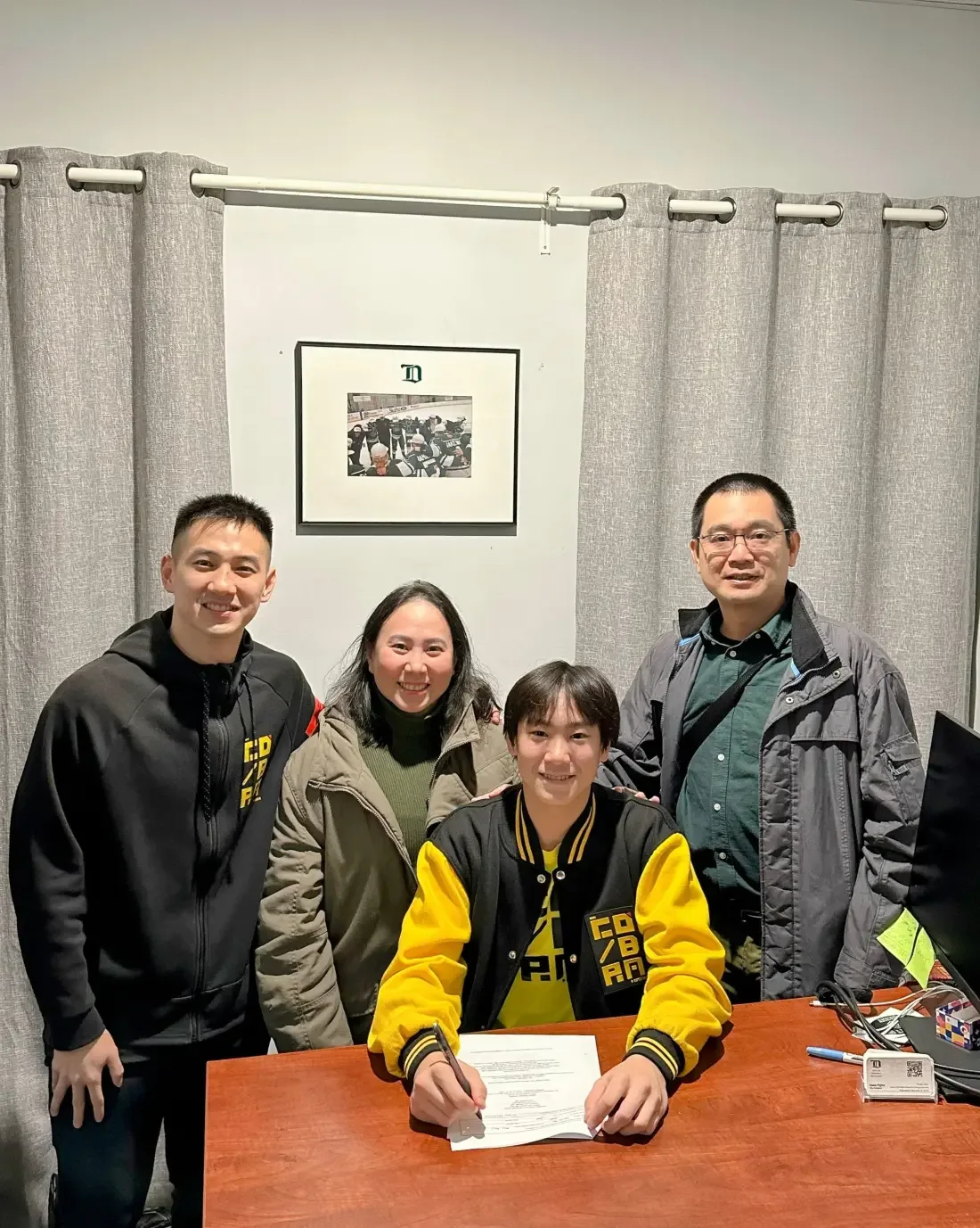From Jakarta to Saskatchewan: Ammar and Faigan Join Notre Dame Hounds, photo 4